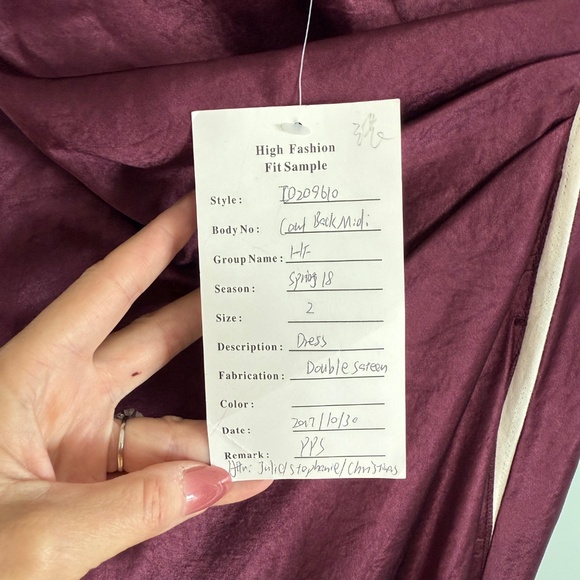 NWT, Theory Dark Wine Midi - Picture 6 of 7